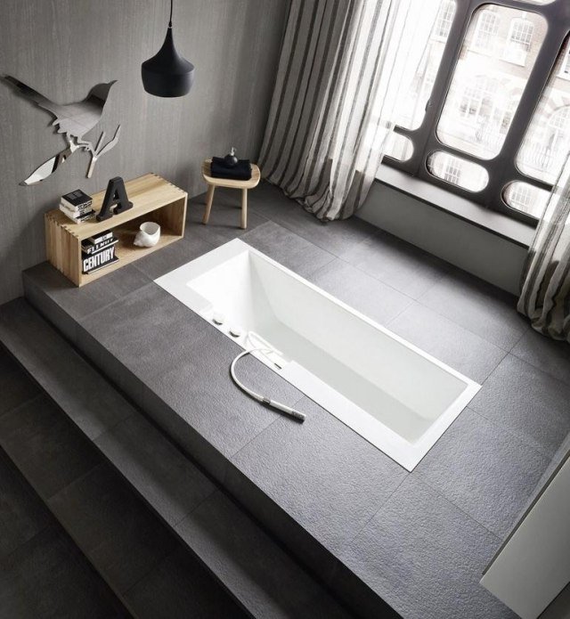 inbyggt rektangulärt badkar-Corian-handdusch-ERGO-NOMIC-Rexa-Design