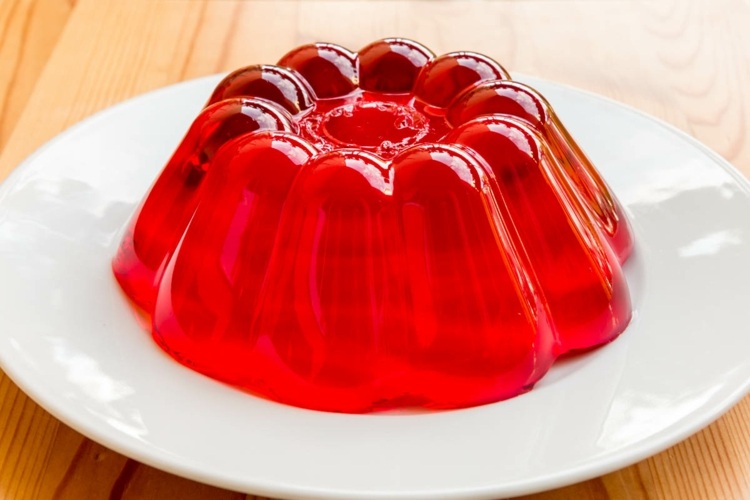 Gelningsmedel-agar-agar-jello-mix-röd-transparent-vegan-glutenfri-bundt tårta