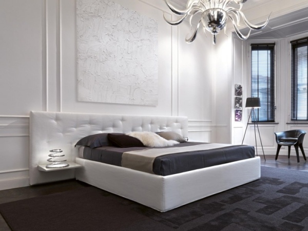 chans säng desiree vita klädsel sänggavel sängbord