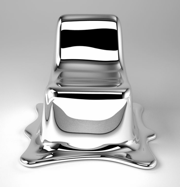 modern stol design smälta illusion Philipp Aduatz