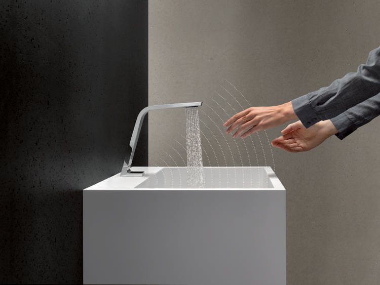 Dornbracht Touchfree smart badrum kontaktlös mixer