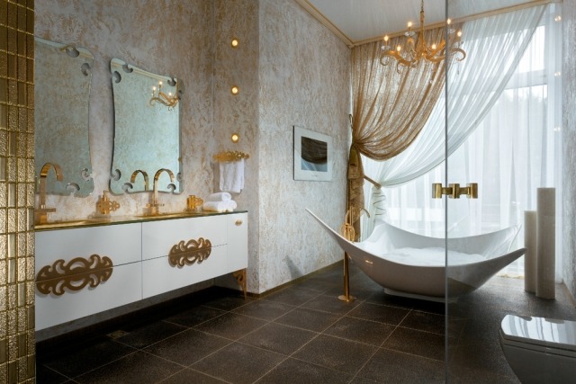 badrum elegant 3d lyx ren krusiduller badkar ovanligt