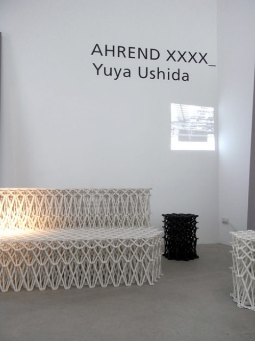 utställning ahrend xxxx designer soffa av yuya ushida