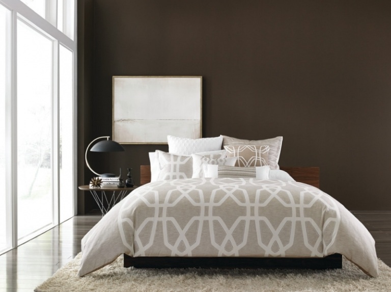 Filtar-för-sovrummet-klassiskt-mönster-beige-vitt