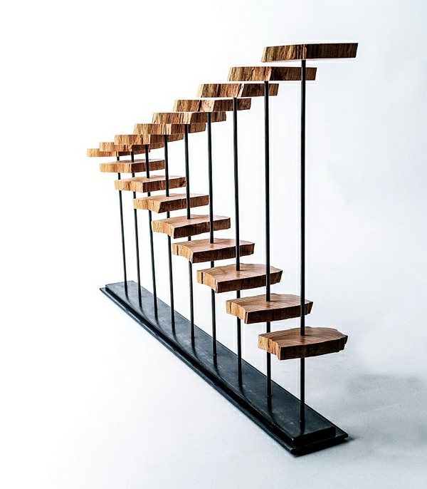 Träskulptur modernt deco rustikt utseende kontorsmöbler