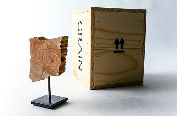 Dekoration idé skulptur design stål stativ