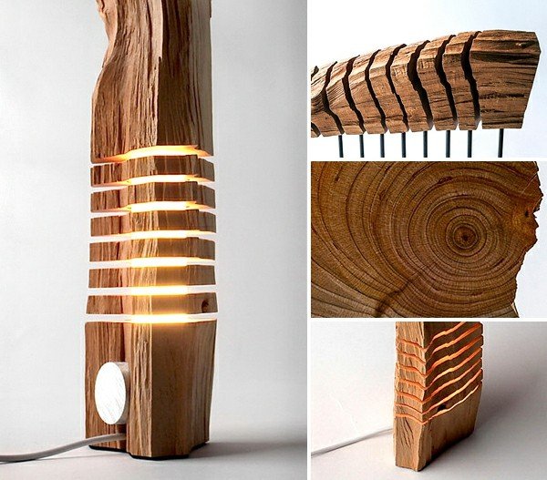 Skulptur lampa design idéer samling etsy dekoration bitar
