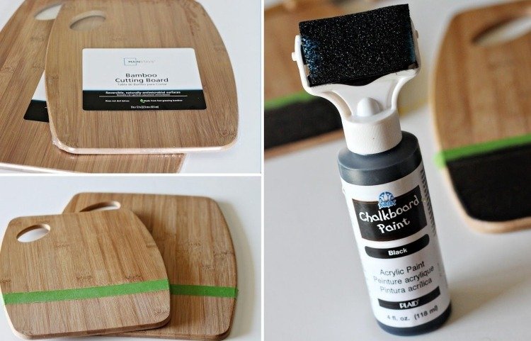 dekoration-idéer-kök-gör-det-själv-fästen-bambu-set-skärbräda-anpassa
