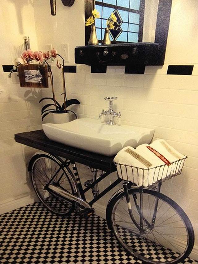 gör ditt eget cykeltvättbadrum