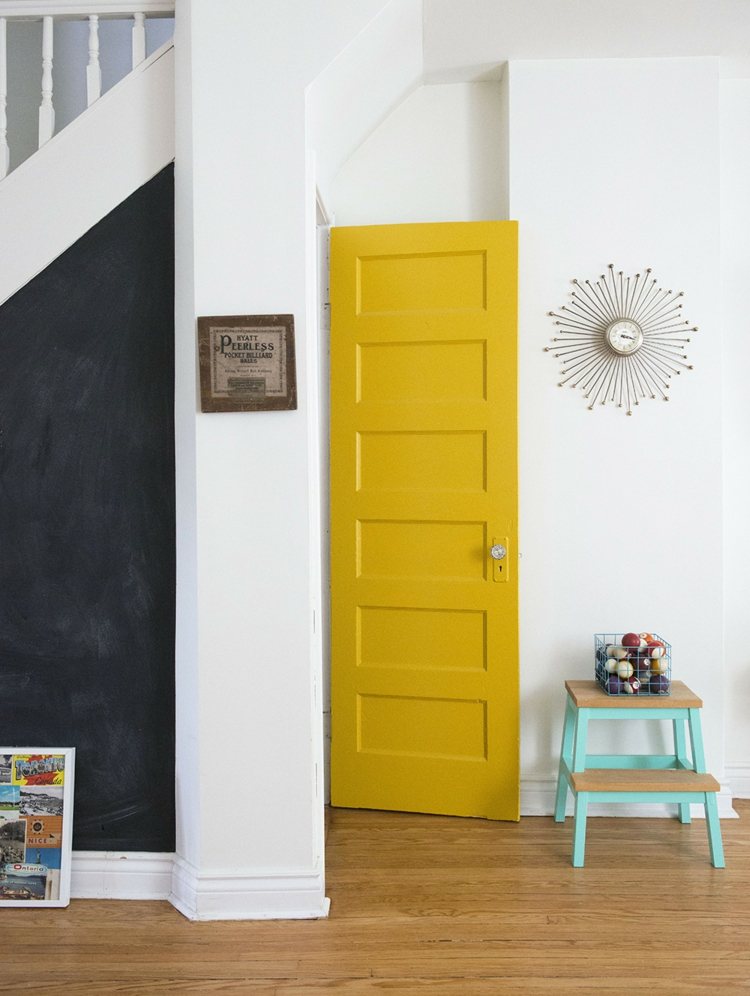dekorativa dörr gul deco trender pinterest interiör