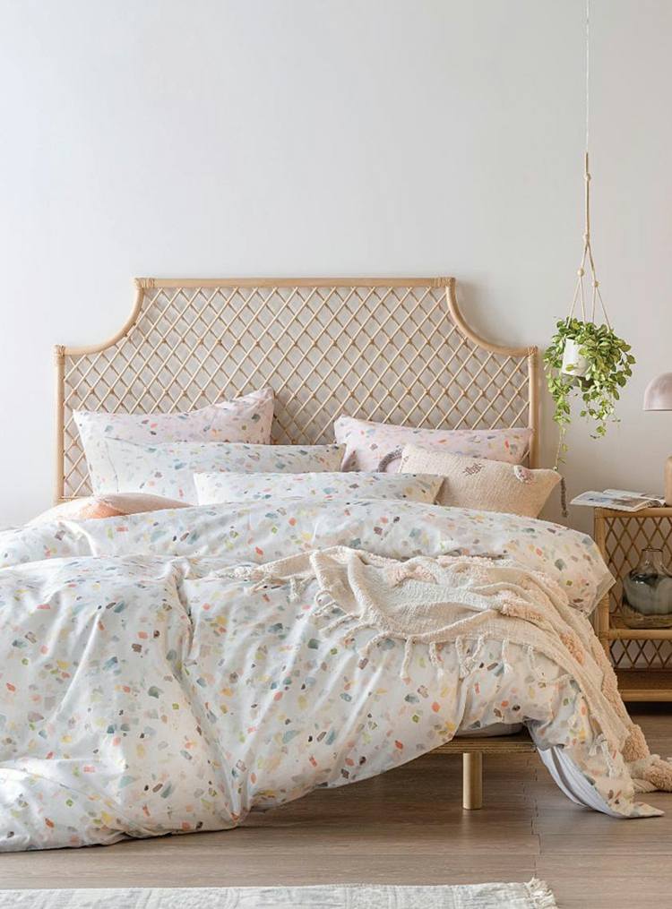 deco trender 2018 på pinterest sängkläder terazzo