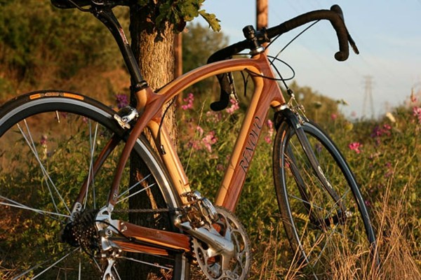 Cykelramdesignidéer trä