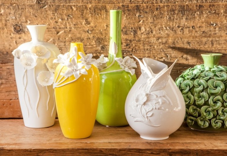 Dekoration-vår-vaser-citrusfärger-färg-själv