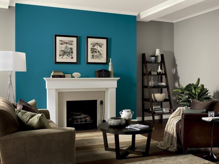 dekoration-vardagsrum-bilder-mantelpiece-deco-bokhylla-stege