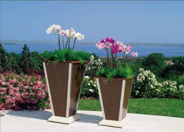 Planters med en tydlig design som imponerar il ceppo-ORCHIDEA