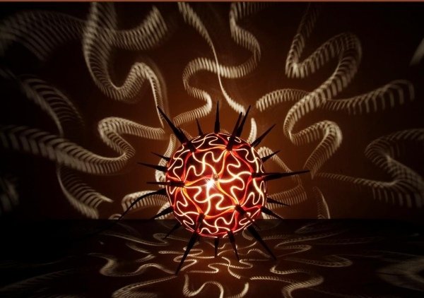 lampa xii calabarte pumpa carving spines