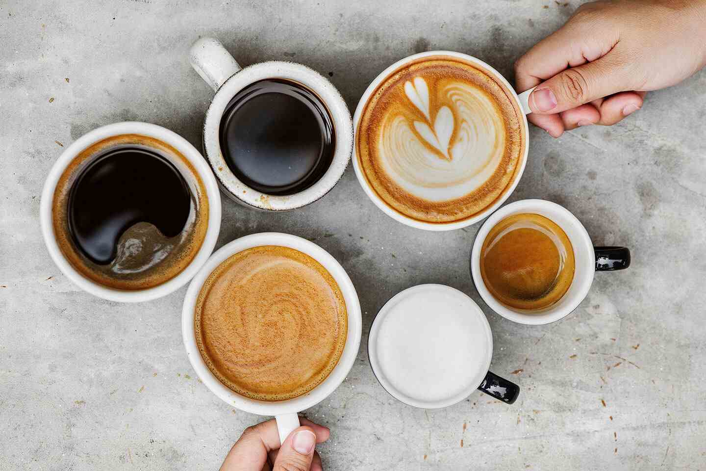 Göra kaffe Espressomaskin snabbt förvara kaffebönor Robusta Arabica skillnad