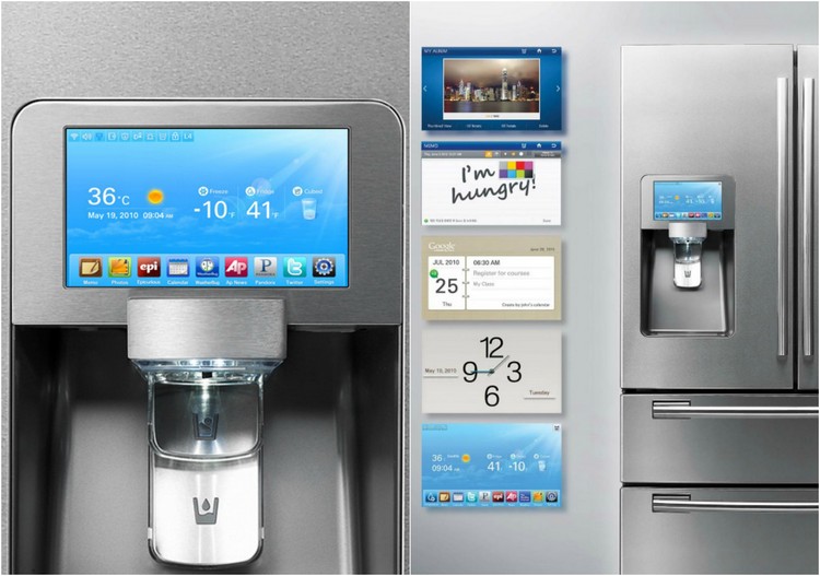 Hitta kylskåp trendsättare-pekskärm-RF4289-Samsung