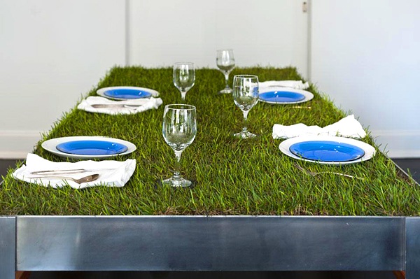 Designer matbord PicNYC haiko cornelissen gras