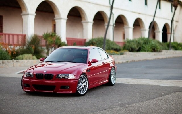 bmw-m3-e46-red-strasse