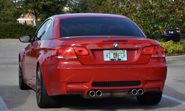 BMW E93 Cabrio Tuning bak 1