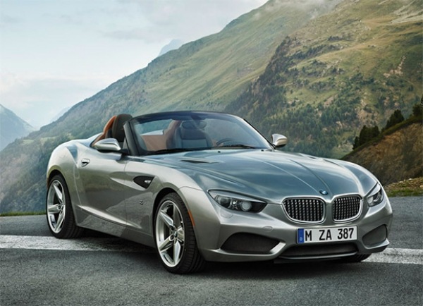 BMW Roadster cabriolet fram