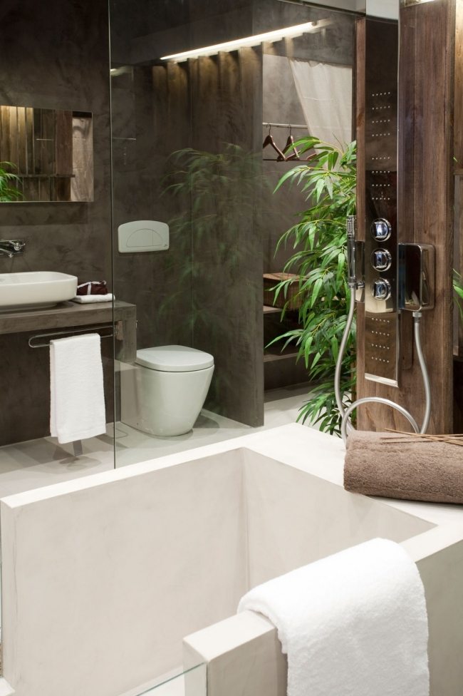 toalett badrum trädgård eden som en modern sovrumsdesign