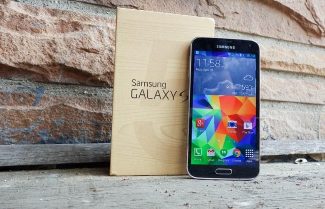 Galaxy S5 ny modell modern teknik design