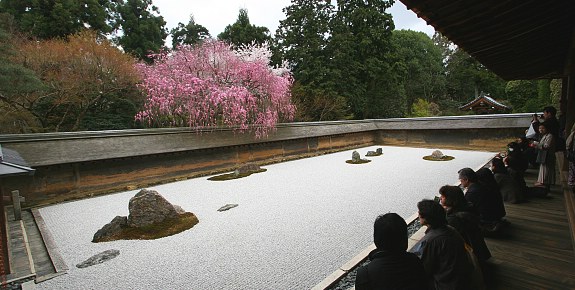 Ryoanji Japanese Garden Kyoto Dry Gardens