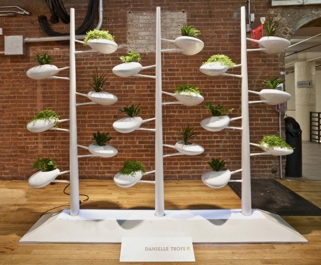 Inomhus Grönningsväxter Växande tips Hydroponik Installation Vertikal