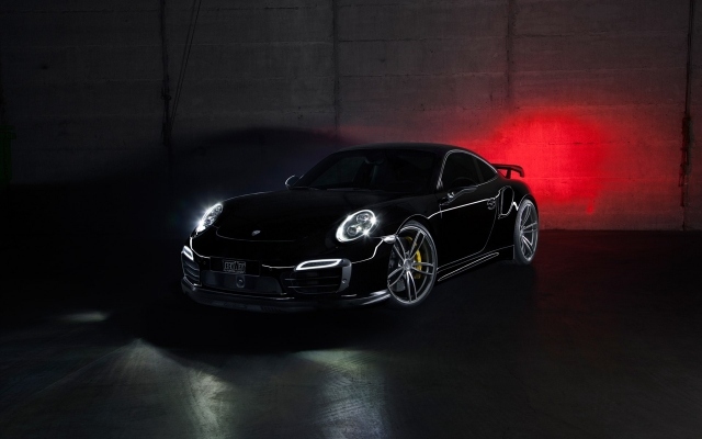 2014 Porsche 911 Turbo Techart förbättringar av standard 20-tums fälg