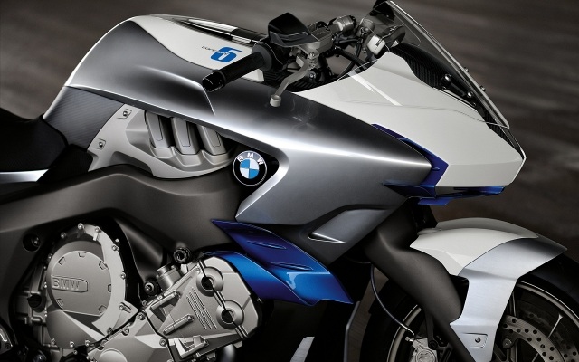 bmw motorcykel modernt koncept framtida 6 sexcylindrig