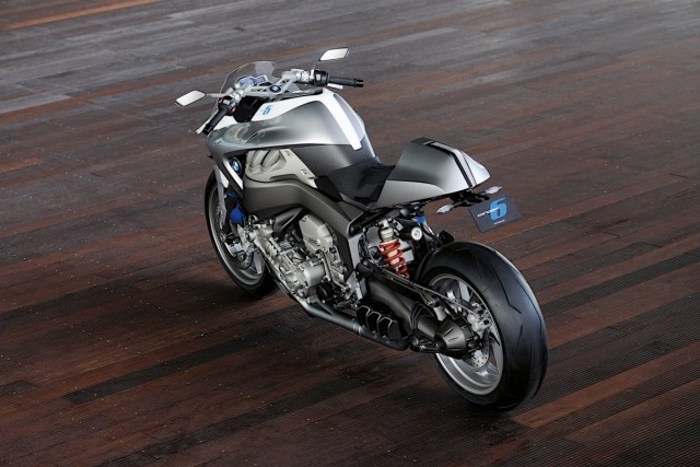 bmw modern motorcykelkoncept 6 sexcylindrig radmotor