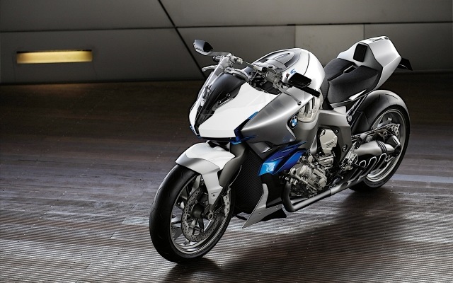 bmw motorcykelkoncept 6 2009 sexcylindrig studie