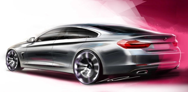 BMW 4 -serie 2014 bak bästa designeridéer