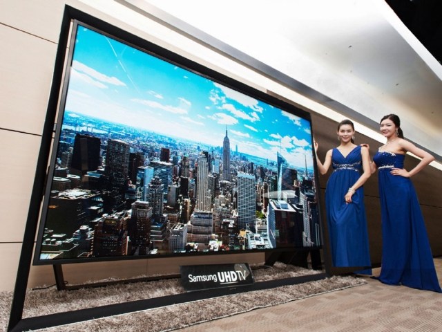 UHD TV lyx -TV Samsung Sydkorea introduktion
