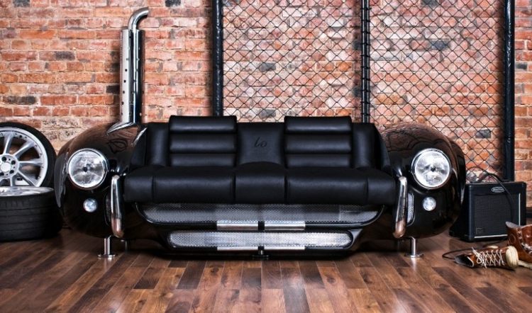 DIY trend upcycling soffa gamla bildelar