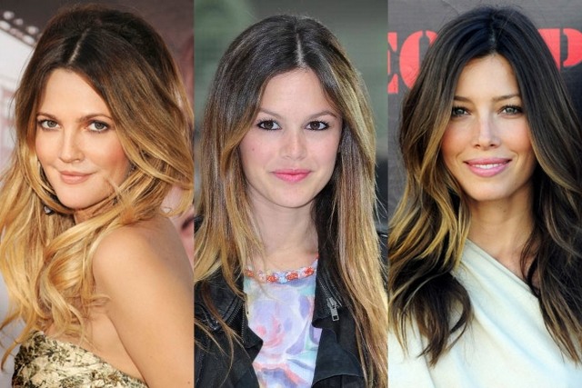 ombre hår-trend 2014-fortfarande-i-stjärnor-frisyrer