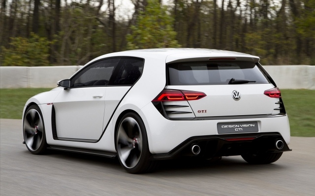 VW Golf Vision GTI 2013 bak