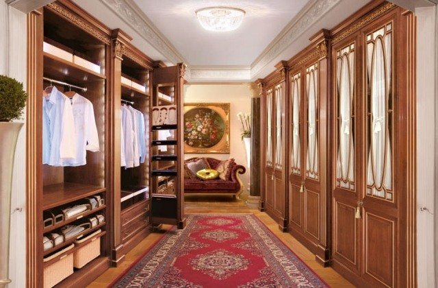 Klädkammare-trä lyxig design FAOMA Royal luxury-Franco-Scalco