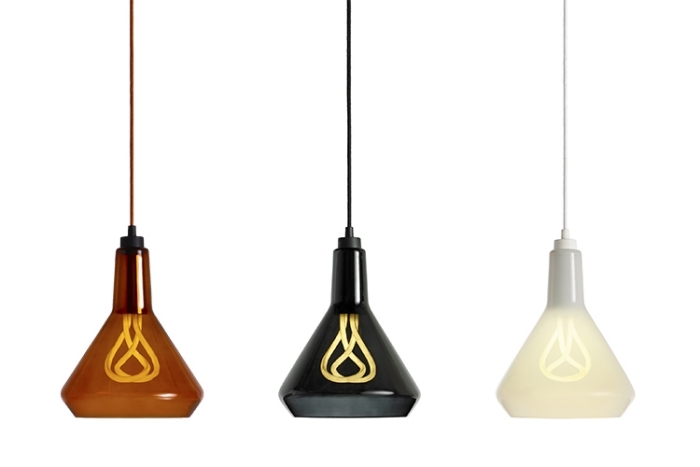 Design-energibesparande lampor-plumen-drop-top-lampskärm-tre-färger