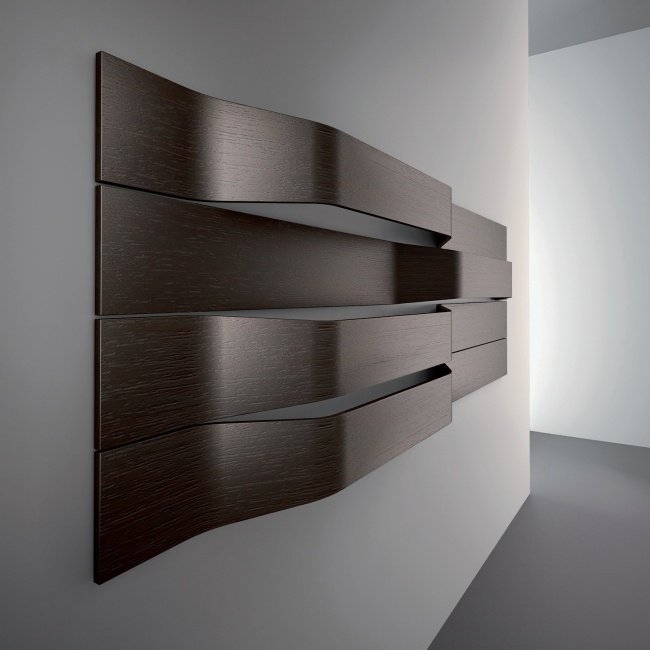 design radiator badrum horisontellt trä modernt morfos iradium
