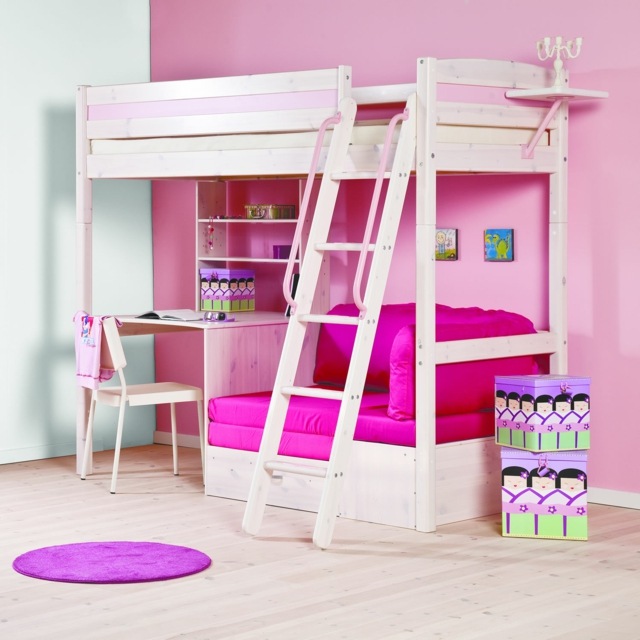 Rosa-vägg-fuchsia-färg-klädsel-färgglada-pappers-låda