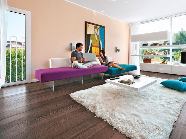 Design soffa -modern-två-nivåer-luft
