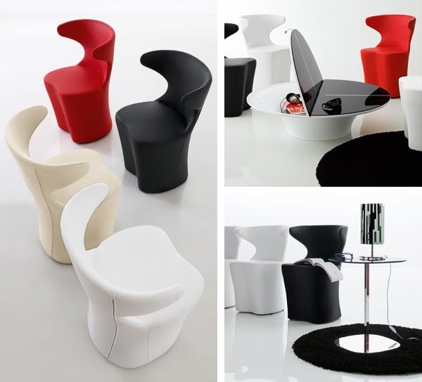 moderna möbler bitar vardagsrum röd svart krämig