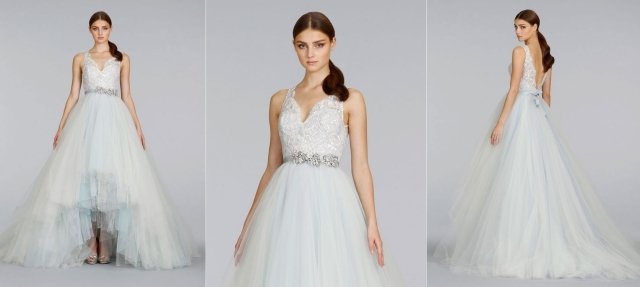 lazaro-2014-designer-bröllopsklänning-tyll-v-hals-kristaller