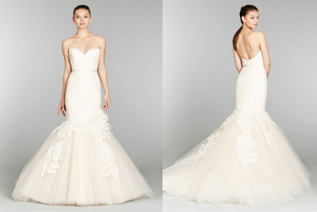 lazaro-2013-designer-bröllopsklänning-vit-sjöjungfrun-axelfri-hjärta-halsringning-lång-korsett-tyll-kjol