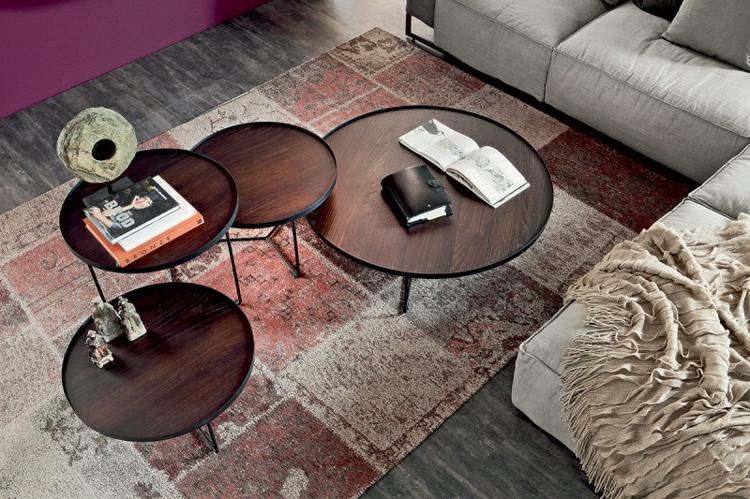 Sofabord modern form designmöbler trä