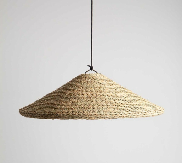 designer taklampa möblering lampa idé halm