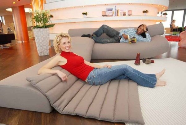 Klädda möbler soffa-relax möbler